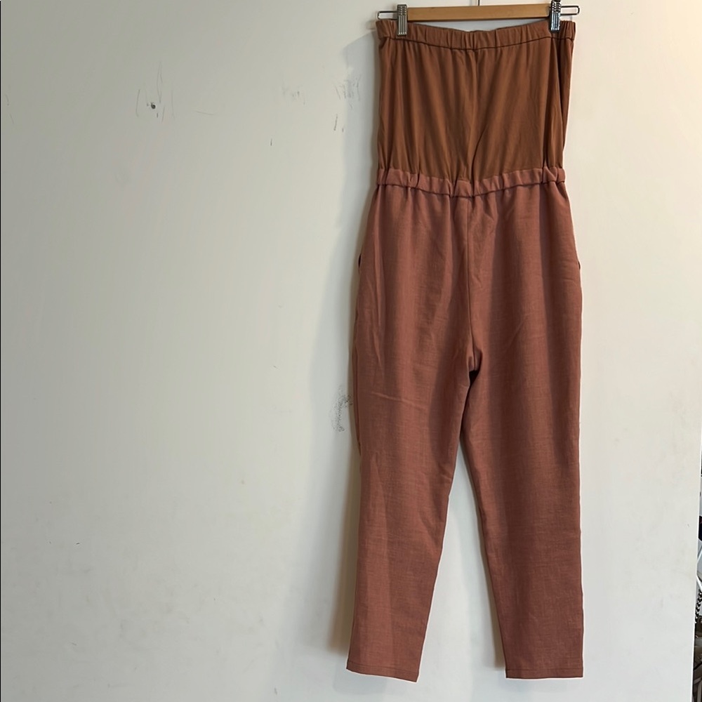 Women's set up in tan Brown